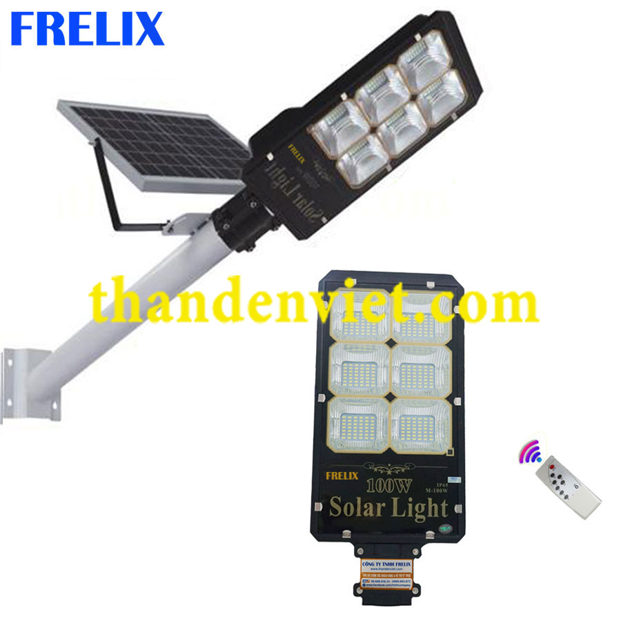 Đèn đường NL mặt trời FRELIX Solar Light 100W