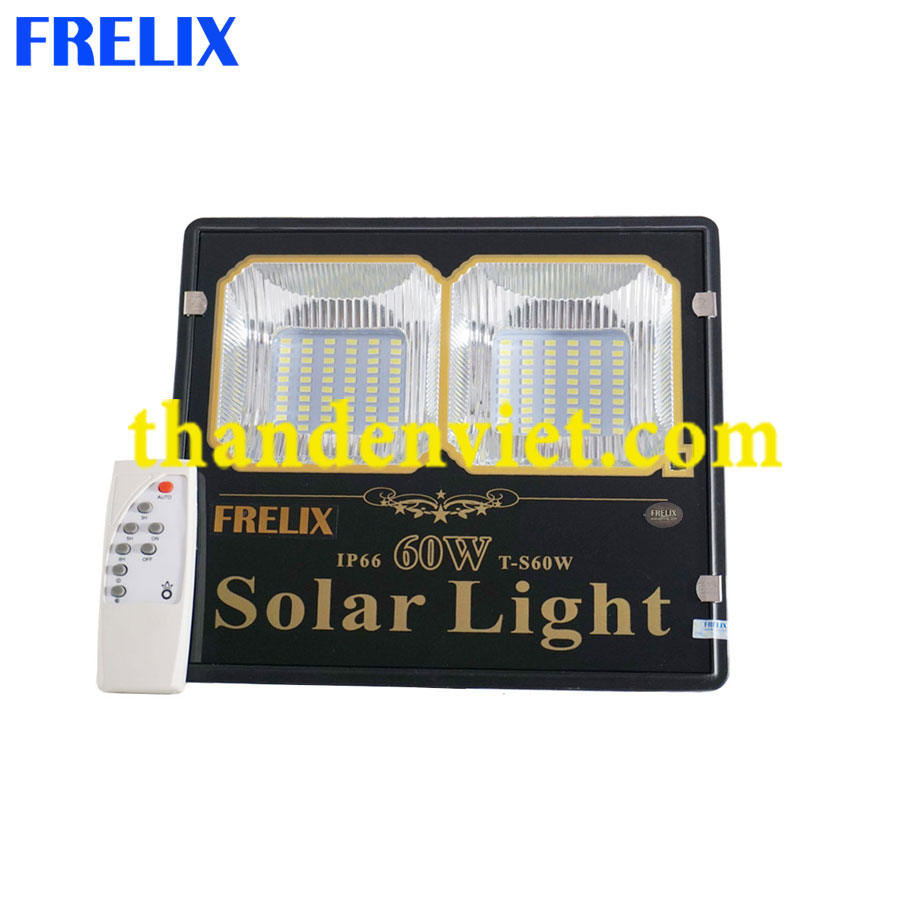 Đèn năng lượng mặt trời FRELIX Solar Light 60W 2 khoang led