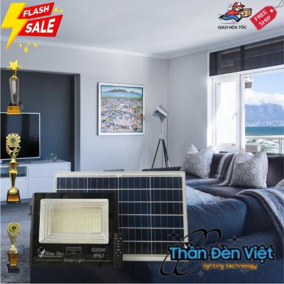 Đèn LED năng lượng mặt trời 500W