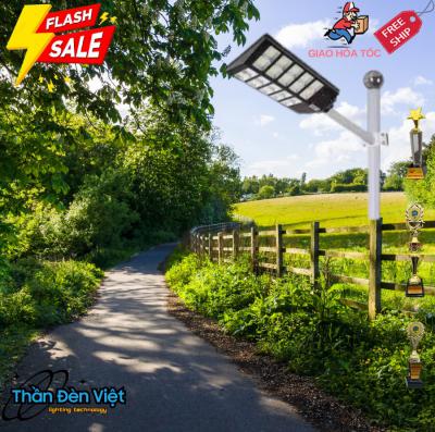 Đèn sân vườn năng lượng mặt trời 500W