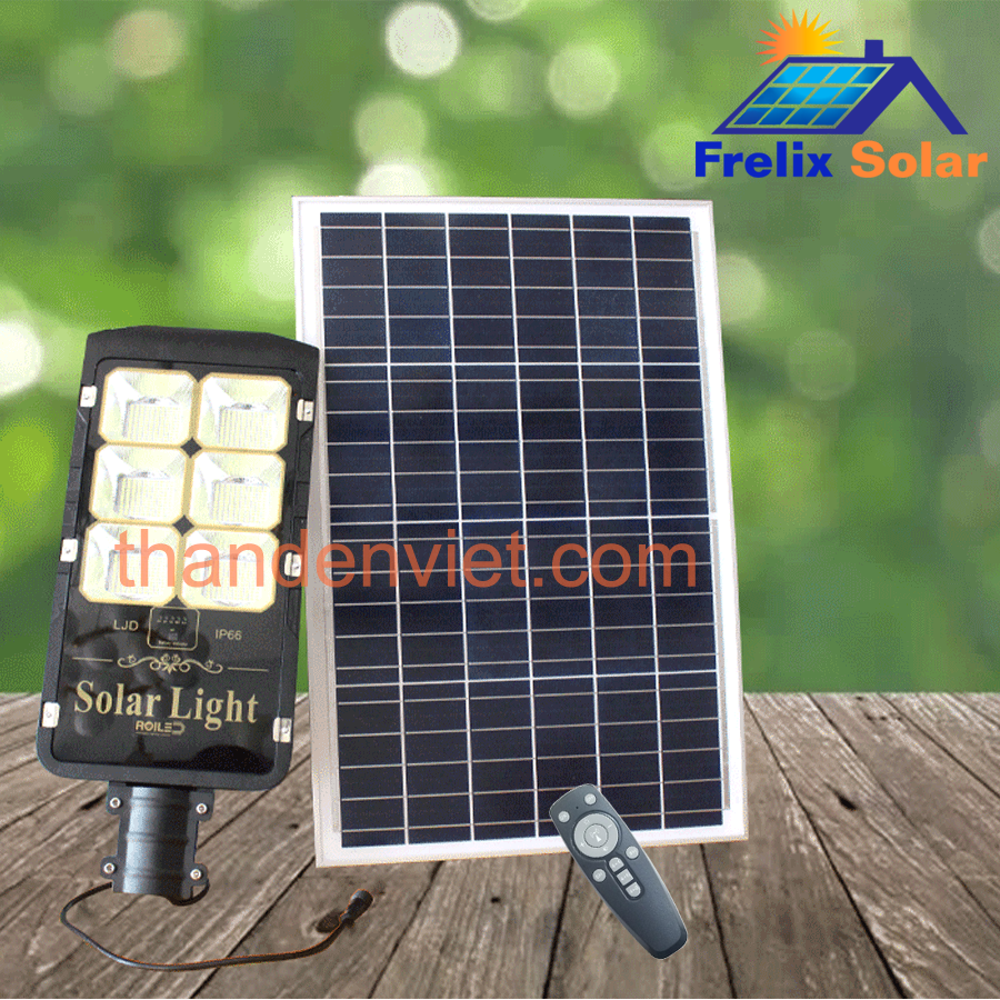 Đèn đường năng lượng mặt trời Frelix Solar Light LJD 60W