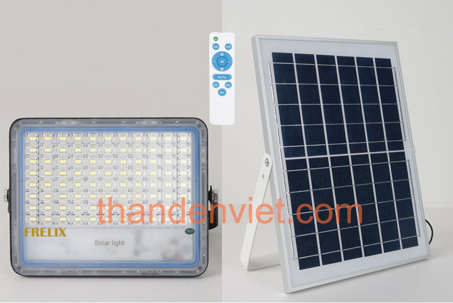 Đèn pha năng lượng mặt trời sử dụng trong nhà Frelix Solar Light VK600-B 60W 
