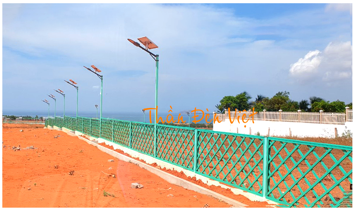 Hình ảnh dự án đèn năng lượng mặt trời Thần Đèn Việt