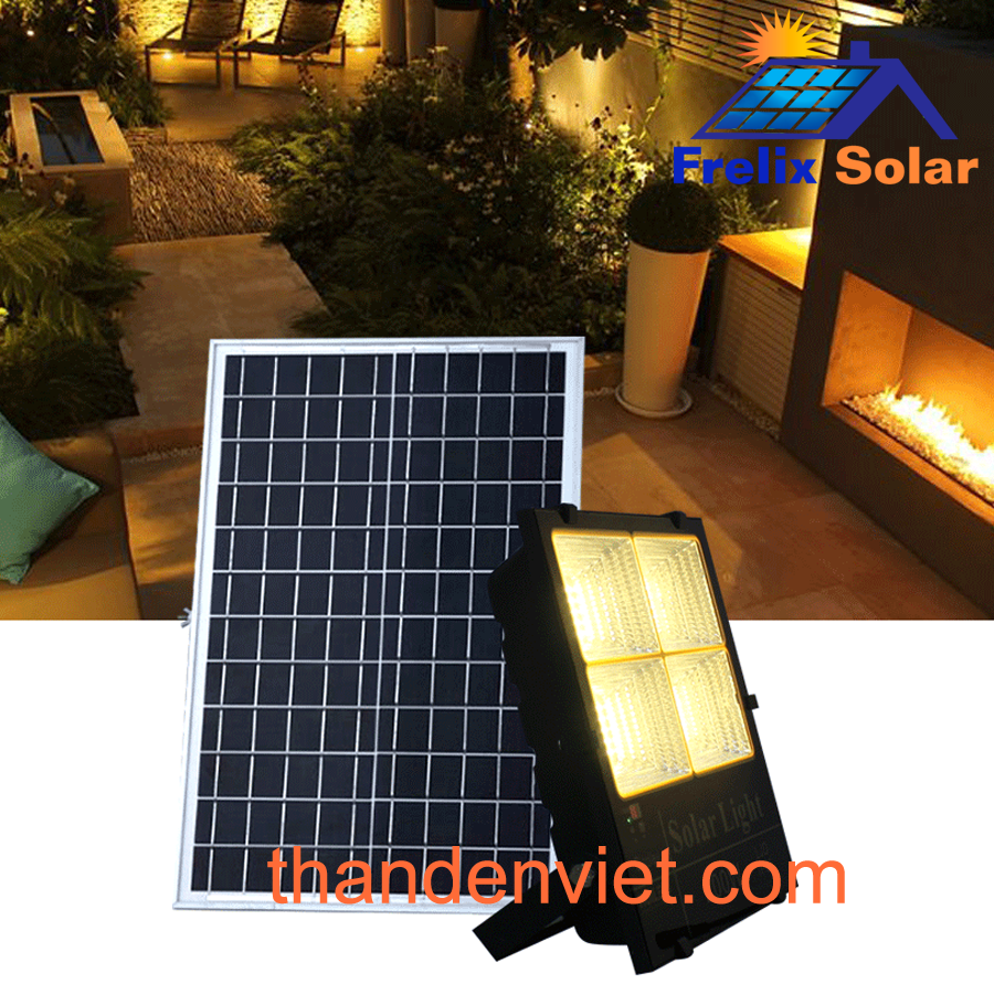 Tấm pin đèn năng lượng mặt trời Frelix Solar Light 3 màu