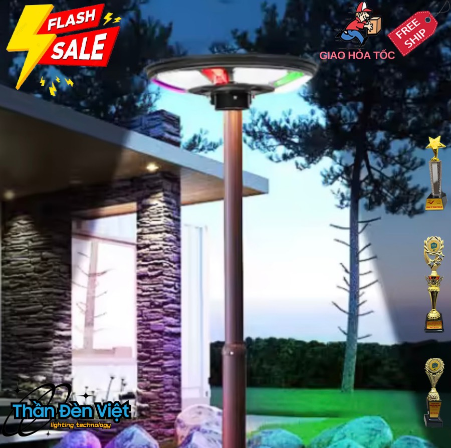 Đèn LED năng lượng mặt trời 300W